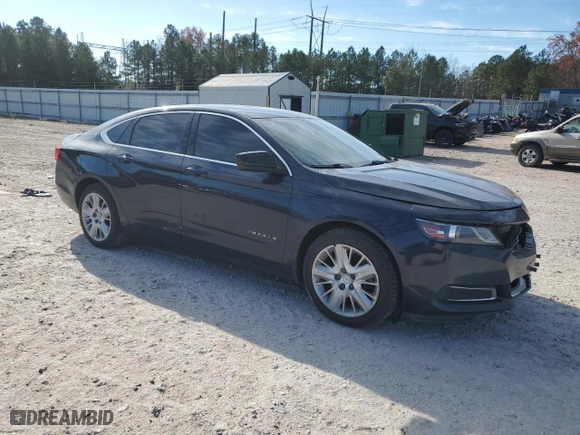 2017 Chevrolet Impala LS with VIN 2G11X5SA5H9162736, listed as a Copart auction lot 83563174 with 223,362 mi miles and Salvage Title. Bid and sale history available at carsss.com. Image 4.