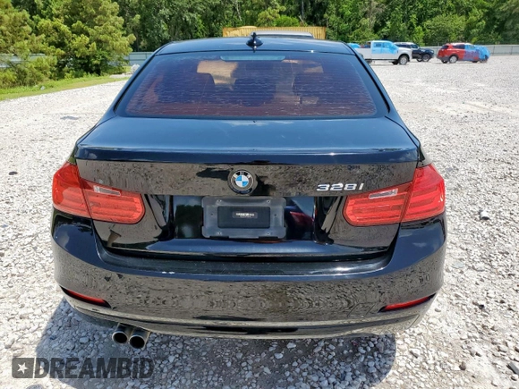 2015 BMW 3 Series 328i with VIN WBA3A5C54FF609416, listed as a Copart auction lot 60273505 with 232,097 mi miles and Salvage title. Bid and sale history available at DreamBid. Image 6.
