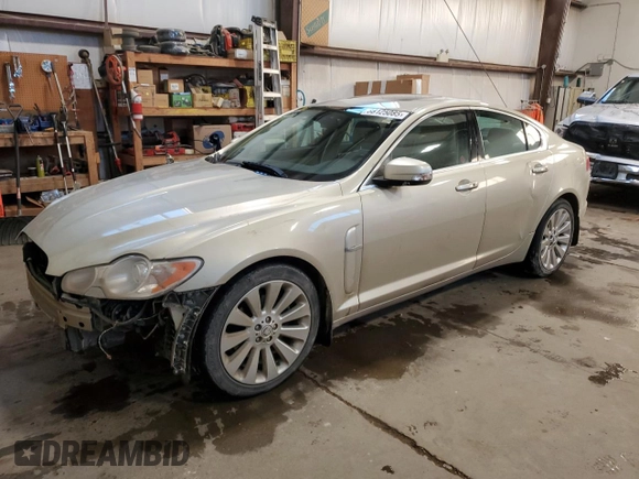 2009 Jaguar XF with VIN SAJXA06B19HR29408, listed as a Copart auction lot 88125085 with 160,152 mi miles and Salvage Title. Bid and sale history available at DreamBid. Image 1.