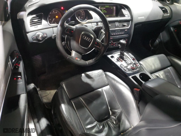 2009 Audi S5 with VIN WAURV78TX9A051350, listed as a Copart auction lot 54472345 with 112,399 mi miles and Non Repairable. Bid and sale history available at carsss.com. Image 8.