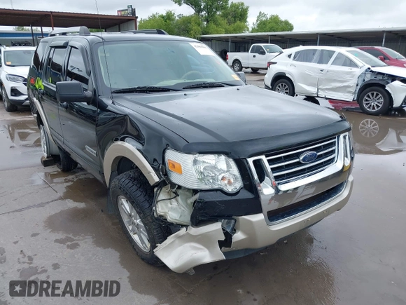 2006 Ford Explorer Eddie Bauer z VIN 1FMEU74E36ZA08375, wystawiony jako IAAI lot #42486008 z przebiegiem 214 761 mil mil oraz . Historia ofert i sprzedaży dostępna na DreamBid. Obrazek 1.