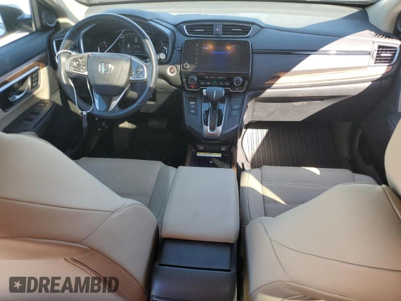 2022 Honda CR-V Touring with VIN 7FARW2H99NE053765, listed as a Copart auction lot 48046925 with 27,085 mi miles and Salvage Title. Bid and sale history available at carsss.com. Image 8.