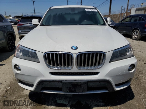 2013 BMW X3 xDrive28i with VIN 5UXWX9C57D0D08744, listed as a Copart auction lot 55145795 with 132,974 mi miles and Clean Title. Bid and sale history available at carsss.com. Image 5.