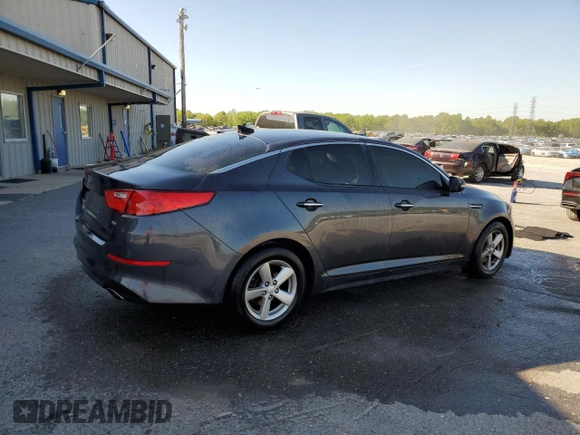 2015 Kia Optima LX with VIN 5XXGM4A75FG442561, listed as a Copart auction lot 52884935 with 146,818 mi miles and Salvage Title. Bid and sale history available at DreamBid. Image 3.