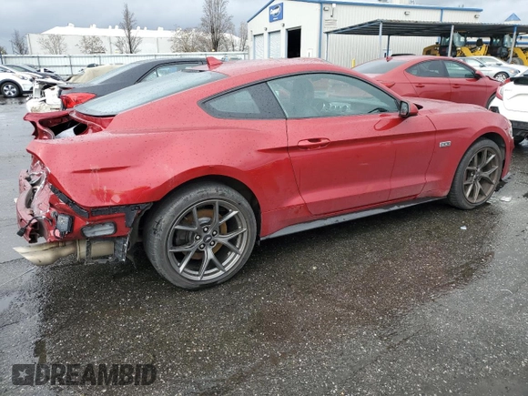 2021 Ford Mustang EcoBoost with VIN 1FA6P8TD7M5102302, listed as a Copart auction lot 42599793 with 16,107 mi miles. Bid and sale history available at carsss.com. Image 3.