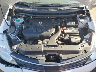 2008 Nissan Versa 1.8 S with VIN 3N1BC11EX8L464205, listed as a Copart auction lot 86641434 with 29,770 mi miles and Salvage Title. Bid and sale history available at carsss.com. Image 11.