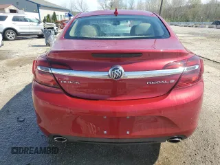 2014 Buick Regal Premium I with VIN 2G4GN5EX2E9202527, listed as a Copart auction lot 52016375 with 74,987 mi miles and Salvage title. Bid and sale history available at DreamBid. Image 6.