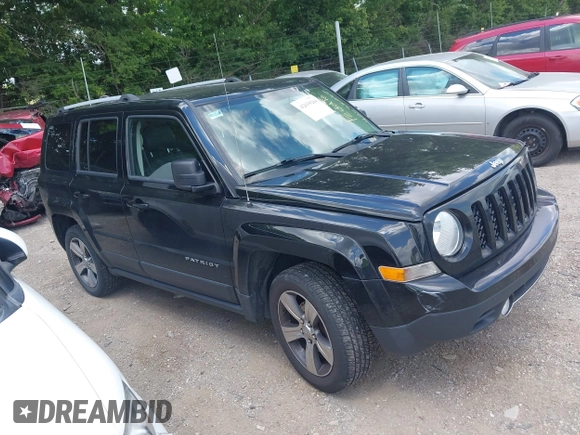 2016 Jeep Patriot Latitude z VIN 1C4NJRFB0GD814670, wystawiony jako IAAI lot #42638264 z przebiegiem 125 190 mil mil oraz . Historia ofert i sprzedaży dostępna na DreamBid. Obrazek 1.