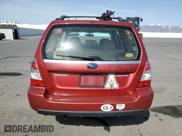2006 Subaru Forester X с VIN JF1SG65636H733762, выставлен на аукционе Copart как лот 52524005 с пробегом 216 584 миль миль и Чистый • Clean title. История ставок и продаж доступна на DreamBid. Изображение 6.