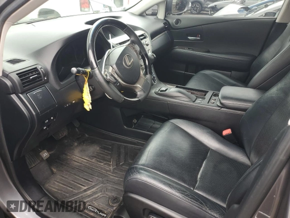 2013 Lexus RX 350 with VIN 2T2BK1BA4DC179813, listed as a Copart auction lot 62965655 with 169,323 mi miles and Salvage title. Bid and sale history available at DreamBid. Image 7.
