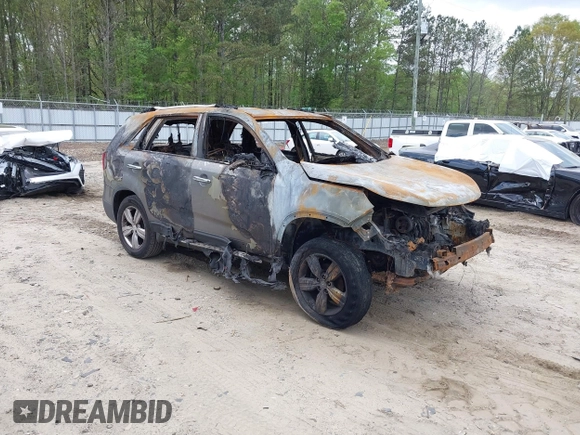 2013 Kia Sorento EX with VIN 5XYKU3A65DG327690, listed as a IAAI auction lot 41968107 with Not provided miles and . Bid and sale history available at DreamBid. Image 1.