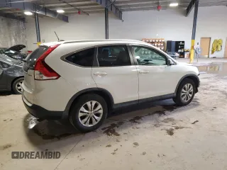 2012 Honda CR-V EX-L with VIN 5J6RM4H79CL032155, listed as a Copart auction lot 53805815 with 159,054 mi miles and Salvage Title. Bid and sale history available at carsss.com. Image 3.