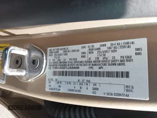 2020 Ford Escape SE с VIN 1FMCU9G67LUA94600, выставлен на аукционе IAAI как лот 42352070 с пробегом 8 миль миль и . История ставок и продаж доступна на DreamBid. Изображение 9.
