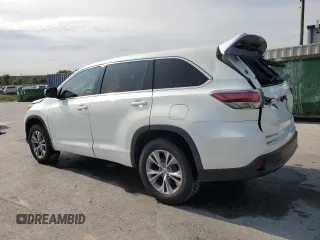 2015 Toyota Highlander LE Plus z VIN 5TDZKRFH4FS080198, wystawiony jako Copart lot #59256215 z przebiegiem 80 131 mil mil oraz Nie do naprawy • Non repairable. Historia ofert i sprzedaży dostępna na DreamBid. Obrazek 2.
