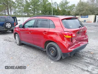 2015 Mitsubishi Outlander Sport 2.4 GT with VIN 4A4AP4AW3FE025750, listed as a IAAI auction lot 41601911 with 1 mi miles. Bid and sale history available at carsss.com. Image 3.