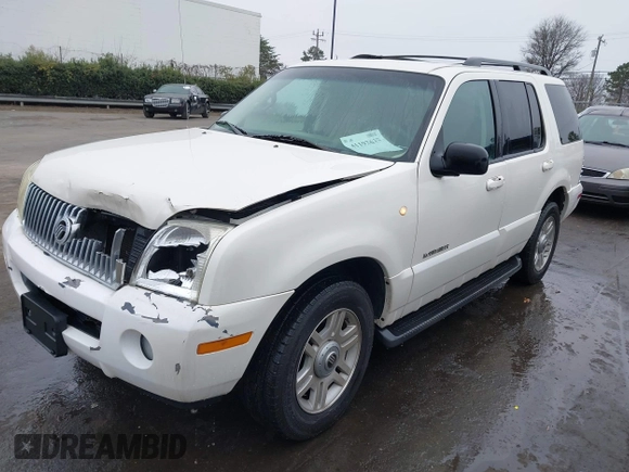 2002 Mercury Mountaineer Convenience z VIN 4M2ZU86W12ZJ35003, wystawiony jako IAAI lot #41193635 z przebiegiem 168 601 mil mil oraz . Historia ofert i sprzedaży dostępna na DreamBid. Obrazek 17.