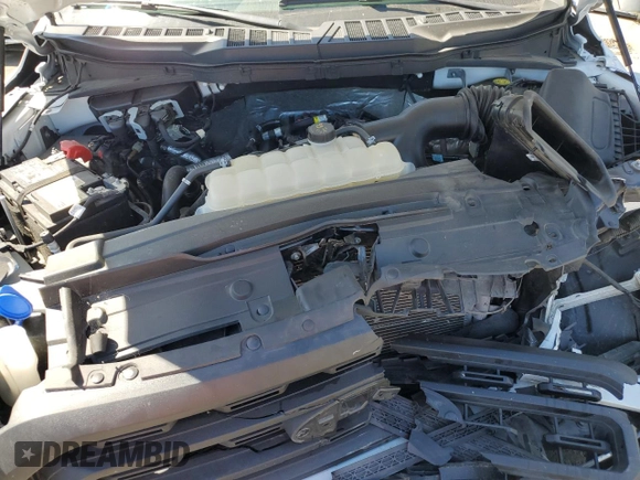 2022 Ford F-150 XL with VIN 1FTEX1CP5NKF28807, listed as a Copart auction lot 58386594 with 43,091 mi miles and Salvage title. Bid and sale history available at DreamBid. Image 11.