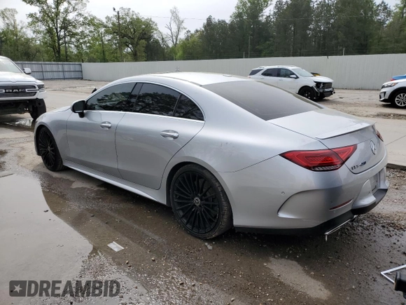 2019 Mercedes-Benz CLS 450 with VIN WDD2J5JB7KA028318, listed as a Copart auction lot 50853025 with 79,964 mi miles and Salvage title. Bid and sale history available at DreamBid. Image 2.
