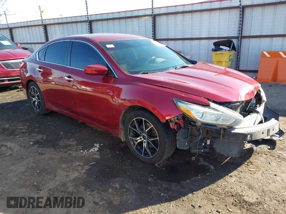 2017 Nissan Altima SV with VIN 1N4AL3AP6HC168623, listed as a IAAI auction lot 41428530 with 118,456 mi miles and . Bid and sale history available at carsss.com. Image 1.