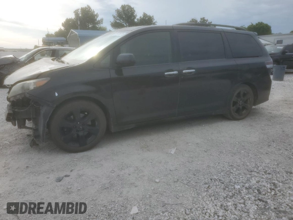 2013 Toyota Sienna SE с VIN 5TDXK3DC2DS367001, выставлен на аукционе Copart как лот 55975875 с пробегом 151 865 миль миль и Списание • Salvage title. История ставок и продаж доступна на DreamBid. Изображение 1.
