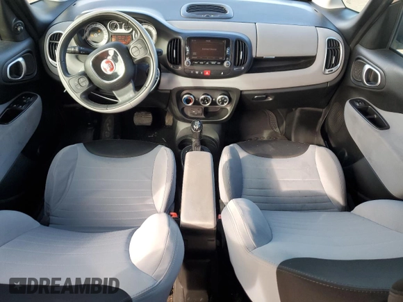 2014 FIAT 500L Easy with VIN ZFBCFABH4EZ023842, listed as a Copart auction lot 42232865 with 122,287 mi miles and Clean Title. Bid and sale history available at carsss.com. Image 8.