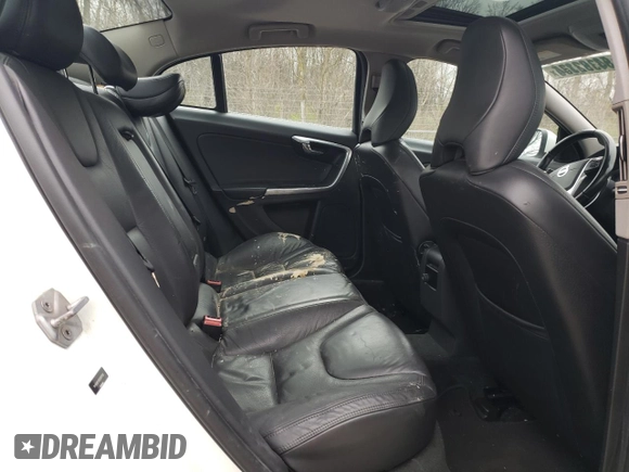 2014 Volvo S60 T5 with VIN YV1612FS1E2297720, listed as a Copart auction lot 53183345 with 174,993 mi miles and Clean Title. Bid and sale history available at carsss.com. Image 10.