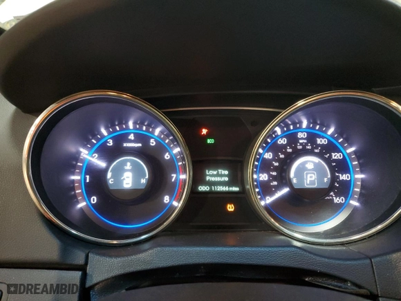 2012 Hyundai Sonata 2.0T SE with VIN 5NPEC4AB9CH443226, listed as a Copart auction lot 87942295 with 112,566 mi miles and Clean Title. Bid and sale history available at carsss.com. Image 9.