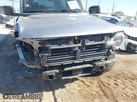 2024 Ford Bronco Black Diamond with VIN 1FMDE1AH6RLA22976, listed as a IAAI auction lot 41203210 with 13,307 mi miles. Bid and sale history available at carsss.com. Image 6.