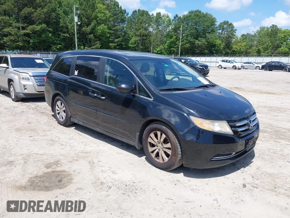2015 Honda Odyssey EX-L z VIN 5FNRL5H63FB019446, wystawiony jako IAAI lot #42566992 z przebiegiem 243 248 mil mil oraz . Historia ofert i sprzedaży dostępna na DreamBid. Obrazek 1.