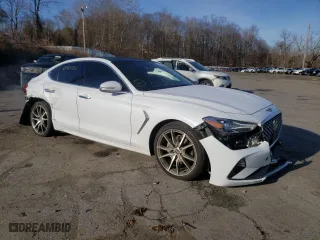 2019 Genesis G70 2.0T Advanced with VIN KMTG44LAXKU031672, listed as a Copart auction lot 69764592 with 40,888 mi miles. Bid and sale history available at carsss.com. Image 4.