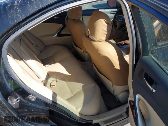 2006 Lexus IS 350 z VIN JTHBE262065009466, wystawiony jako IAAI lot #41848882 z przebiegiem 177 603 mil mil oraz . Historia ofert i sprzedaży dostępna na DreamBid. Obrazek 8.
