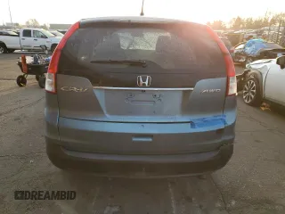 2014 Honda CR-V LX with VIN 2HKRM4H39EH718934, listed as a Copart auction lot 45416445 with 97,689 mi miles and Salvage Title. Bid and sale history available at carsss.com. Image 6.