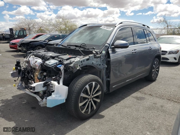 2023 Mercedes-Benz GLB with VIN W1N4M4GB9PW313875, listed as a Copart auction lot 51676835 with 13,972 mi miles and Salvage Title. Bid and sale history available at carsss.com. Image 1.