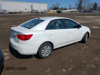 2013 Kia Forte EX with VIN KNAFU4A20D5738442, listed as a IAAI auction lot 41763829 with 127,968 mi miles. Bid and sale history available at carsss.com. Image 4.
