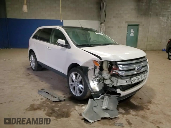 2013 Ford Edge Limited with VIN 2FMDK4KC3DBC80006, listed as a Copart auction lot 47357695 with 142,767 mi miles and Salvage Title. Bid and sale history available at carsss.com. Image 14.