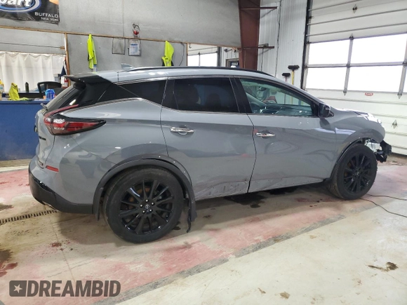 2023 Nissan Murano SV z VIN 5N1AZ2BS7PC101125, wystawiony jako Copart lot #53111325 z przebiegiem 16 590 mil mil oraz Szkoda całkowita • Salvage title. Historia ofert i sprzedaży dostępna na DreamBid. Obrazek 3.