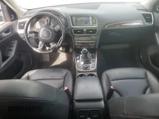 2012 Audi Q5 Premium Plus with VIN WA1DKAFP7CA078449, listed as a Copart auction lot 50728455 with 118,509 mi miles and Salvage title. Bid and sale history available at DreamBid. Image 8.