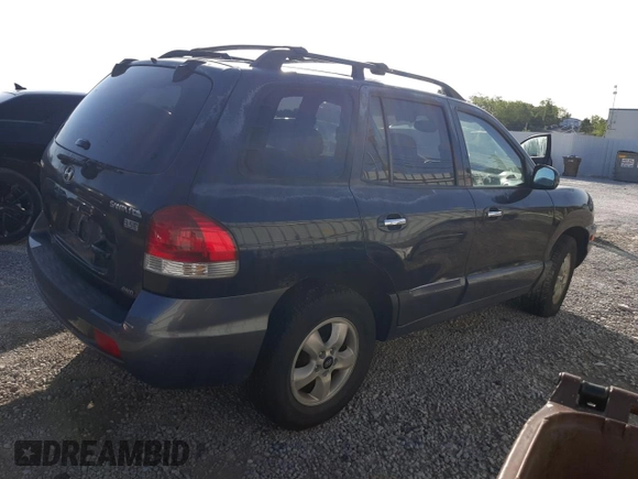 2005 Hyundai Santa Fe GLS with VIN KM8SC73E15U882999, listed as a Copart auction lot 69503144 with 0 mi miles and Salvage Title. Bid and sale history available at carsss.com. Image 3.