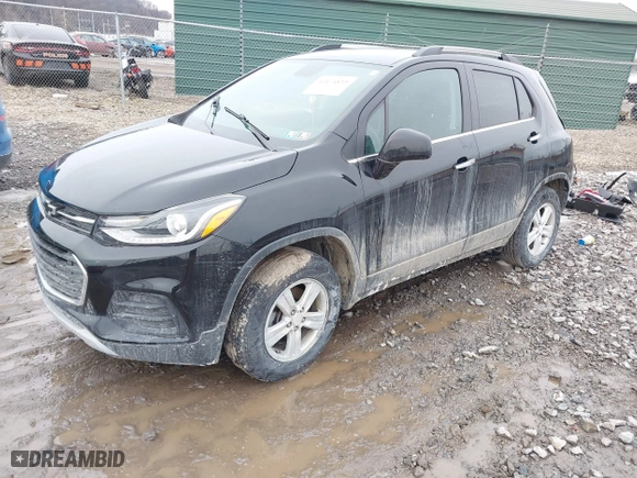 2020 Chevrolet Trax LT with VIN 3GNCJPSB3LL334300, listed as a IAAI auction lot 41474839 with 51,952 mi miles. Bid and sale history available at carsss.com. Image 18.