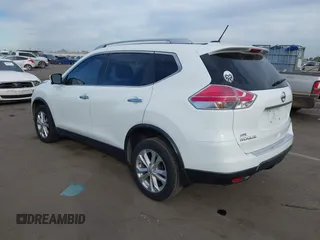 2016 Nissan Rogue SV with VIN KNMAT2MV4GP692858, listed as a IAAI auction lot 41174106 with 85,499 mi miles. Bid and sale history available at carsss.com. Image 3.