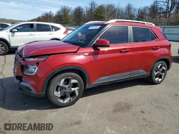 2021 Hyundai Venue SEL with VIN KMHRC8A33MU073251, listed as a Copart auction lot 54478155 with 59,531 mi miles and Clean Title. Bid and sale history available at carsss.com. Image 1.