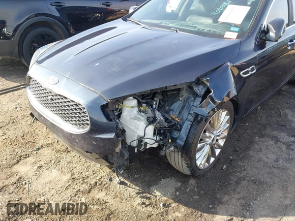 2015 Kia K900 Luxury with VIN KNALW4D42F6021502, listed as a IAAI auction lot 40900852 with 118,993 mi miles. Bid and sale history available at carsss.com. Image 6.