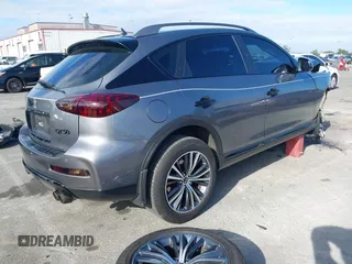 2017 Infiniti QX50 with VIN JN1BJ0RP7HM389345, listed as a IAAI auction lot 41906473 with 36,331 mi miles. Bid and sale history available at carsss.com. Image 4.