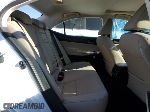 2020 Lexus IS 300 with VIN JTHD81F25L5041559, listed as a Copart auction lot 77375744 with 18,263 mi miles and Salvage title. Bid and sale history available at DreamBid. Image 10.