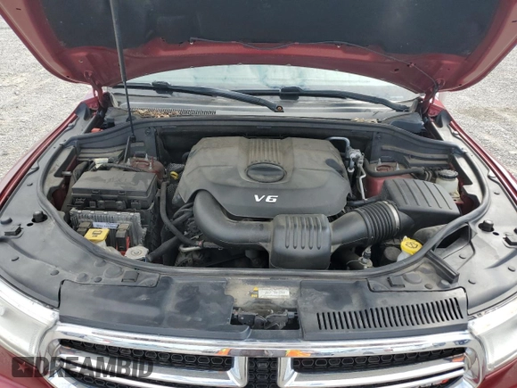 2014 Dodge Durango Limited z VIN 1C4RDJDG1EC520626, wystawiony jako Copart lot #52431285 z przebiegiem 97 233 mil mil oraz Szkoda całkowita • Salvage title. Historia ofert i sprzedaży dostępna na DreamBid. Obrazek 12.