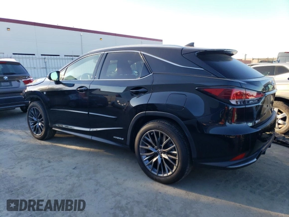 2020 Lexus RX with VIN 2T2YGMDA7LC044303, listed as a Copart auction lot 38515613 with 18,514 mi miles. Bid and sale history available at carsss.com. Image 2.