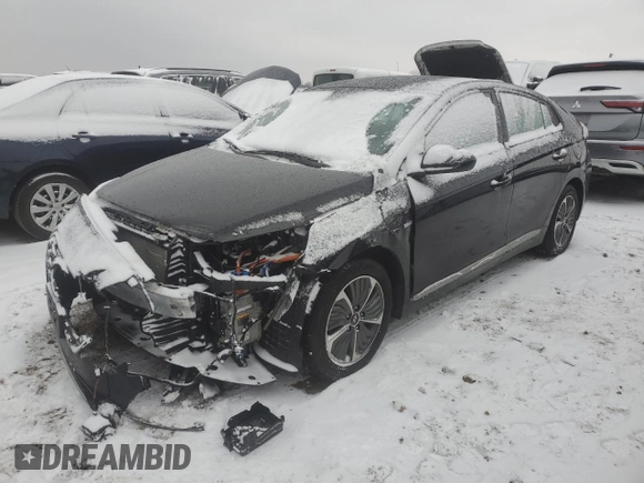 2020 Hyundai Ioniq SE with VIN KMHC65LD3LU235167, listed as a Copart auction lot 87891755 with 40,434 mi miles and Salvage title. Bid and sale history available at DreamBid. Image 1.