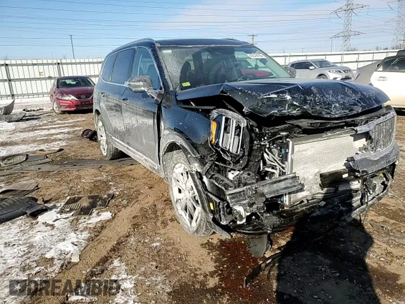 2024 Kia Telluride EX with VIN 5XYP3DGC2RG547470, listed as a Copart auction lot 42578195 with 7,193 mi miles and Salvage Title. Bid and sale history available at carsss.com. Image 12.