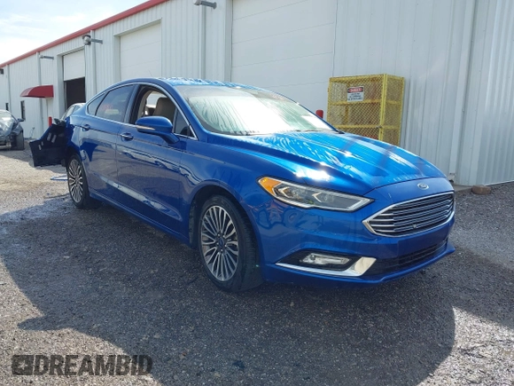 2017 Ford Fusion SE with VIN 3FA6P0H95HR321977, listed as a IAAI auction lot 41854692 with 125,137 mi miles. Bid and sale history available at carsss.com. Image 1.