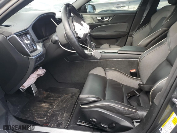 2020 Volvo S60 R-Design with VIN 7JRA22TM4LG032424, listed as a Copart auction lot 80709904 with 41,331 mi miles and Salvage Title. Bid and sale history available at carsss.com. Image 7.
